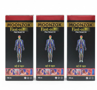 DOOMSDAY MOONZOXX fast oil pain relief oil best for joints pack of 3 Liquid(2 x 50 ml)