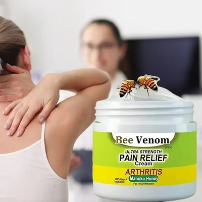 Mana Ayurvedam Bee Venom Cream for Joint Stiffness & Pain Relief Cream Cream(50 g)