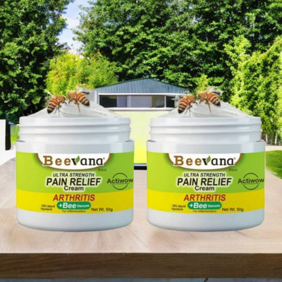 ACTIWOW BeeVana Pain Relief for Fast Joint Mobility Pack of 2 Cream(2 x 25 g)