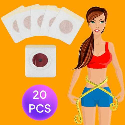FlyTouch 20 Weight Loss Magnet Belly Slim Patch Perfect Detox Slimming Patch Plaster & Patch(20 x 1 Patches)