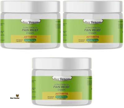 Bee Venom Pain Cream Joint Health Supplement Trending orignal pain relief OG Cream(3 x 50 ml)