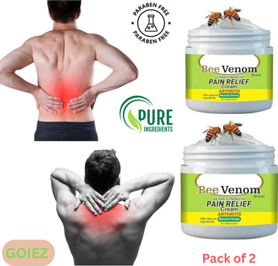 GOIEZ Bee Venom Cream For Mobility Support And Body Relief (pack Of 2) Cream(2 x 100 g)