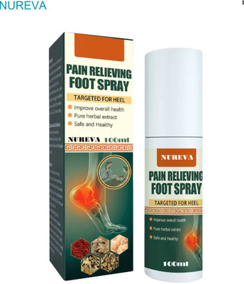 nureva Easy-to-Use Foot Pain Relief Spray Spray(100 ml)
