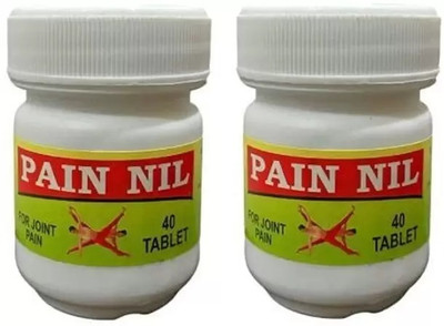 Greenstone PAIN NIL 40 TABLETS 2 PACK (80 Units) Tablets (2 x 40 Units) Tablets(2 x 40 Units)
