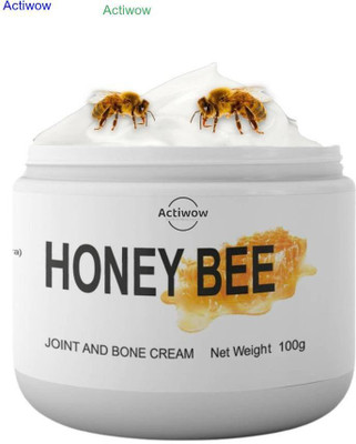 ACTIWOW Honey Bee Pain Relief Cream for Quick Relief of Neck Pain Cream(100 g)
