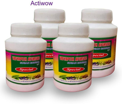 ACTIWOW Vidyapith Sugar Powder for Managing Insulin Resistance Pack of 4 A01 Powder(4 x 100 g)