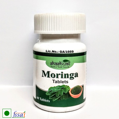 Shashwat Herbal Moringa 60Tab pack of 2 Tablets(2 x 60 Units)