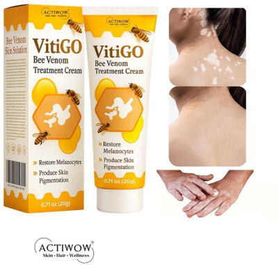 ACTIWOW Vitigo Bee Venom Cream for Long-Lasting Hydration Z01 Cream(100 g)