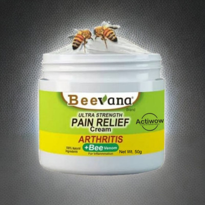 ACTIWOW BeeVana Fast Relief for Overworked Muscles Cream(50 g)