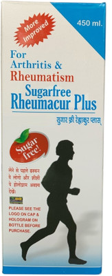 Homopathic PHBL Rheumacure Plus ( Sugar Free ) Syrup for Arthritis & Rheumatism Liquid(450 ml)