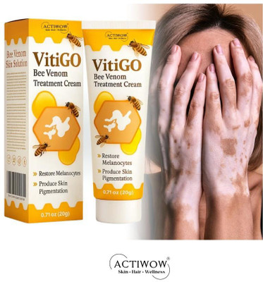 ACTIWOW Vitigo Bee Venom Cream for Mild Blemishes Z01 Cream(100 g)