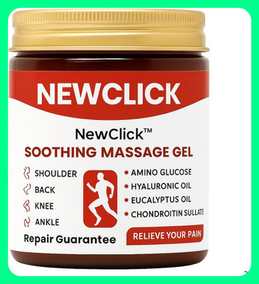 NewClick F6_Japanese Massage Gel – Non-Greasy, Fast Relief for Muscle and Joint (100g) Gel(100 g)