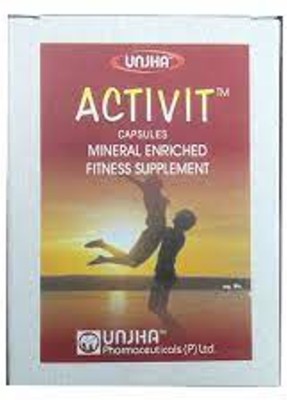 Unjha Activit Capsules (40cap) pack of 2 Tablets(2 x 20 Units)