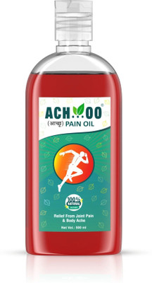 ACH...OO Pain Relief Herbal Oil For Joint Pain,Muscle Ache and Body Pain(Pack of 1x500ml) Liquid(500 ml)
