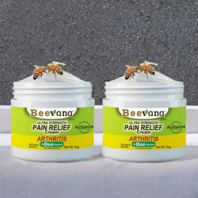 ACTIWOW BeeVana Muscle Recovery Cream for Painful Strains Pack of 2 Cream(2 x 25 g)