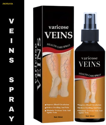 JAIKLOIA Varicose Veins Spray Natural Oils Formula To Reduce Heaviness In The Legs Liquid(50 ml)