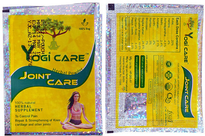 Quickbits YOGI CARE JOINT CARE | 42 POUCH | HERBAL POWDER FOR JOINT PAIN Powder(42 x 1 Units)