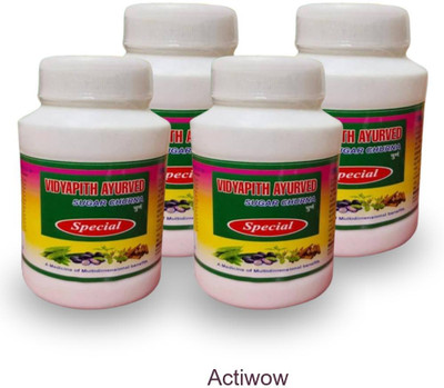 ACTIWOW Vidyapith Sugar Powder for Effective Glucose Control Pack of 4 A01 Powder(4 x 100 g)