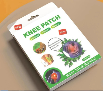 RKMY Natural Knee Pain Relief Patches - Heating Herbal Patches for Back Plaster & Patch(10 x 1 g)