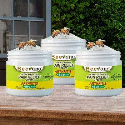 Bee Venom Pain Relief for Muscles & Tendons Pack of 3 Cream(3 x 50 g)