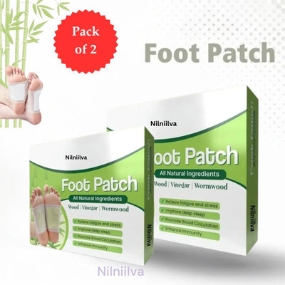 NILNIILVA Foot Patches for clean and light feet: Pack of 2 Plaster & Patch(20 x 10 g)