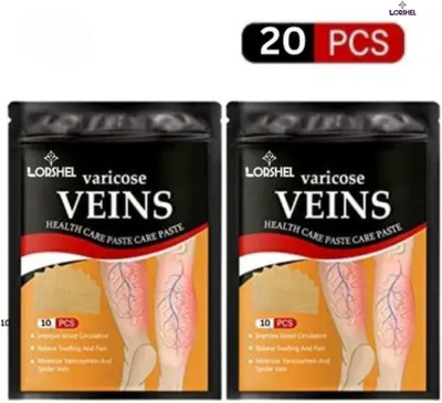 LORSHEL Herbal pain relief patches reduce soreness after long workdays Plaster & Patch(2 x 10 Patches)