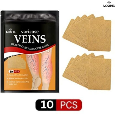 LORSHEL Varicose Veins Patch Improves Vein Health and Circulation Plaster & Patch(10 Patches)