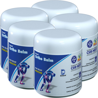 DEEMARK Say Goodbye to Joint Discomfort | Experience Instant Relief with Ortho Balm(5 x 50 g)