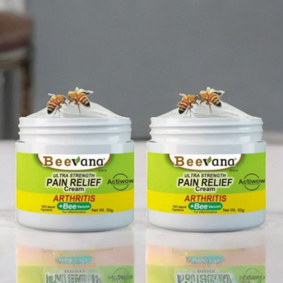 Bee Venom Joint Relief for Knees, Hips, & Shoulders Pack of 2 Cream(2 x 50 g)