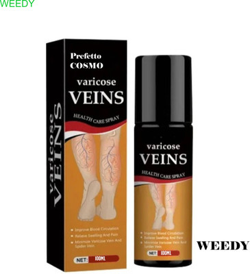 WEEDY Leg Recovery Spray – Natural Vein Mist 1 Pack Liquid(2 x 50 ml)