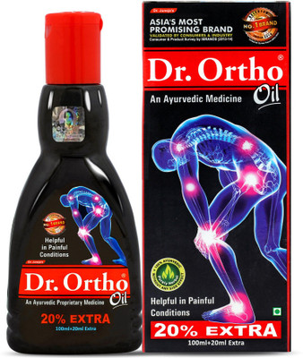 Dr. Ortho Joint Pain Relief Ayurvedic Oil Liquid(120 ml)