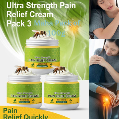 Bee Venom F Joint And Bone Therapy Cream Maha Pack Cream(3 x 100 g)