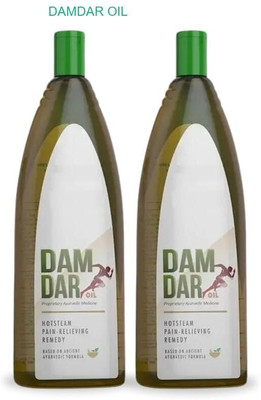 damdar Oil Herbal Pain Relief for Lower Back GUY62 Liquid(2 x 100 ml)