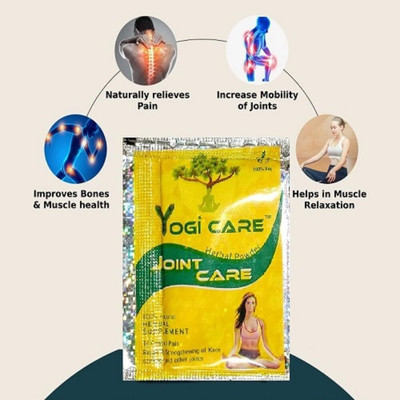 Quickbits YOGI CARE JOINT CARE | 70 POUCH | HERBAL POWDER FOR JOINT PAIN Powder(70 x 1 Units)