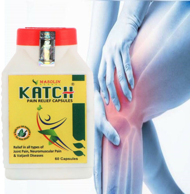 Masolin Herbal Katch Ayurvedic Pain Relief Capsules - 60Cap Capsules(60 Units)