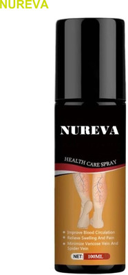 nureva Instant Leg Vein Relief – Herbal Mist Spray Liquid(100 ml)