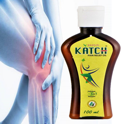 masolin HERBAL KATCH AYURVEDIC PAIN RELEIF MASSAGE OIL (100ML) -FOR INSTANT PAIN RELIEF Liquid(100 ml)