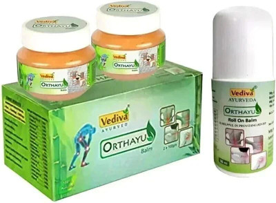 Orthayu Pain Relief Balm Pack of 2 Balm (2 x 1 00g) Balm(2 x 100 g)