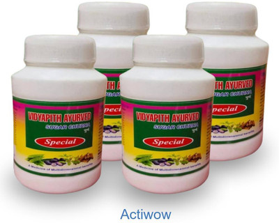 ACTIWOW Vidyapith Sugar Powder for Optimizing Blood Sugar Management Pack of 4 A01 Powder(4 x 100 g)