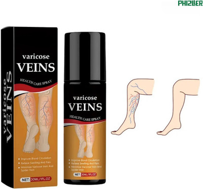 PHIZLLER Advanced Veins Comfort Herbal Spray for Instant Relief Spray(50 ml)