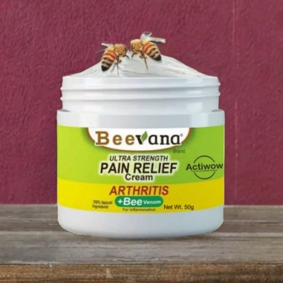 Bee Venom Natural Cream for Neck, Shoulder & Back Pain Cream(50 g)