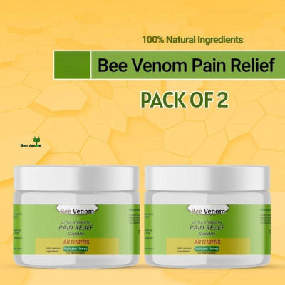 Bee Venom Pain Relief Cream for Muscle and Joint Pain Relief Cream OG Cream(2 x 50 ml)