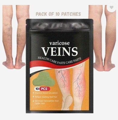 BIFRRUTANT varicose veins patches with holistic herbal technology Plaster & Patch(10 x 1 g)