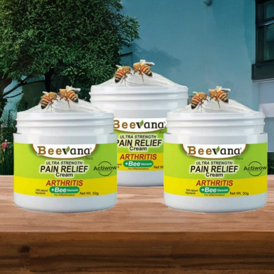 ACTIWOW BeeVana Cream for Fast-Acting Relief from Arthritis Pack of 3 Cream(3 x 16.67 g)