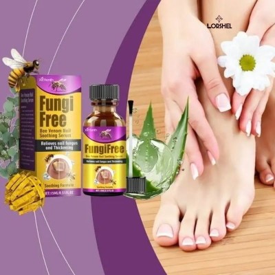 LORSHEL Bee Venom Fungi Free Solution for Nail Fungal Infection Prevention Liquid(15 ml)