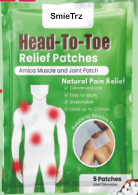 SMIETRZ Herbal Pain Relief Patch Plaster & Patch(5 x 1 Patches)