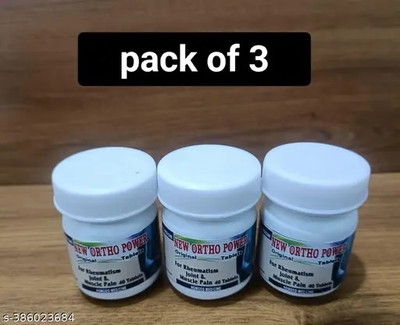 vitaherbal Ayurvedic new ortho power pack of 3 Tablets(3 x 1 Units)