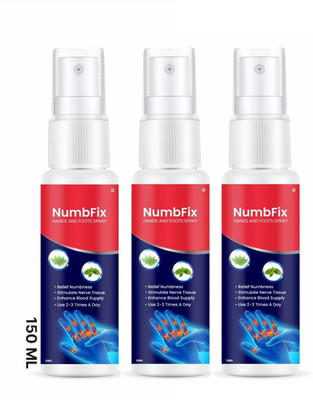 The Nile NumbFix Hands and Foots Spray Pack Of 3 Spray(3 x 50 ml)