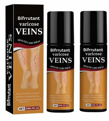 BIFRRUTANT Herbal Varicose Veins Spray Herbal Care for Leg Health Liquid(2 x 50 ml)