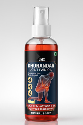 LIYEX DHURANDER PAIN RELIEF OIL 50ML Liquid(50 ml)
